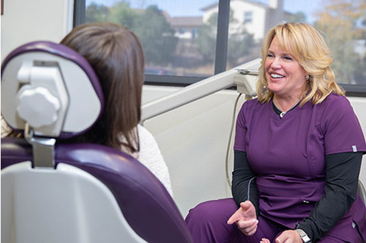 dr schope with patient