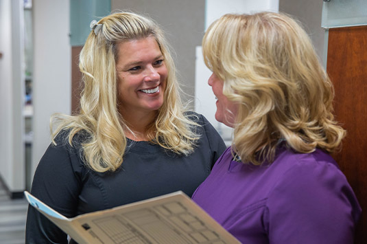 dr schope with staff